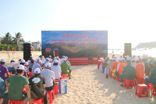 Tuyên truyền, quảng bá du lịch tại Lễ hội Du lịch hè Nhơn Hải lần thứ I, năm 2023 “Nhơn Hải – Biển xanh vẫy gọi” và Lễ phát động phong trào “Làm sạch đại dương”