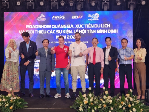 ROADSHOW QUẢNG BÁ, XÚC TIẾN DU LỊCH VÀ GIỚI THIỆU CÁC SỰ KIỆN, LỄ HỘI TỈNH BÌNH ĐỊNH NĂM 2024 TẠI THÀNH PHỐ HÀ NỘI VÀ THÀNH PHỐ HỒ CHÍ MINH