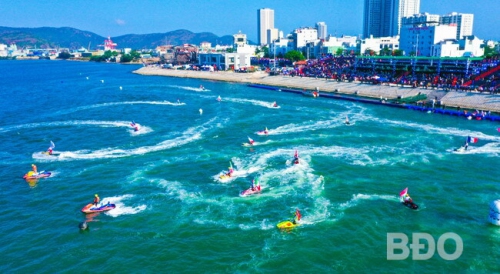 Hấp dẫn giải vô địch thế giới mô tô nước UIM-ABP Aquabike World Championship 2024. Ảnh: NGUYỄN DŨNG