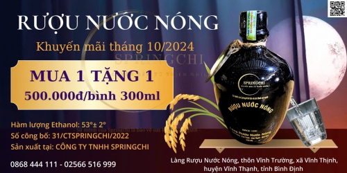 Rượu nước nóng SPRINGCHI