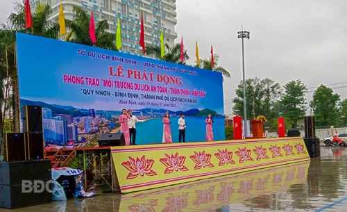 Phát động phong trào môi trường du lịch an toàn, thân thiện, hấp dẫn tại TP Quy Nhơn