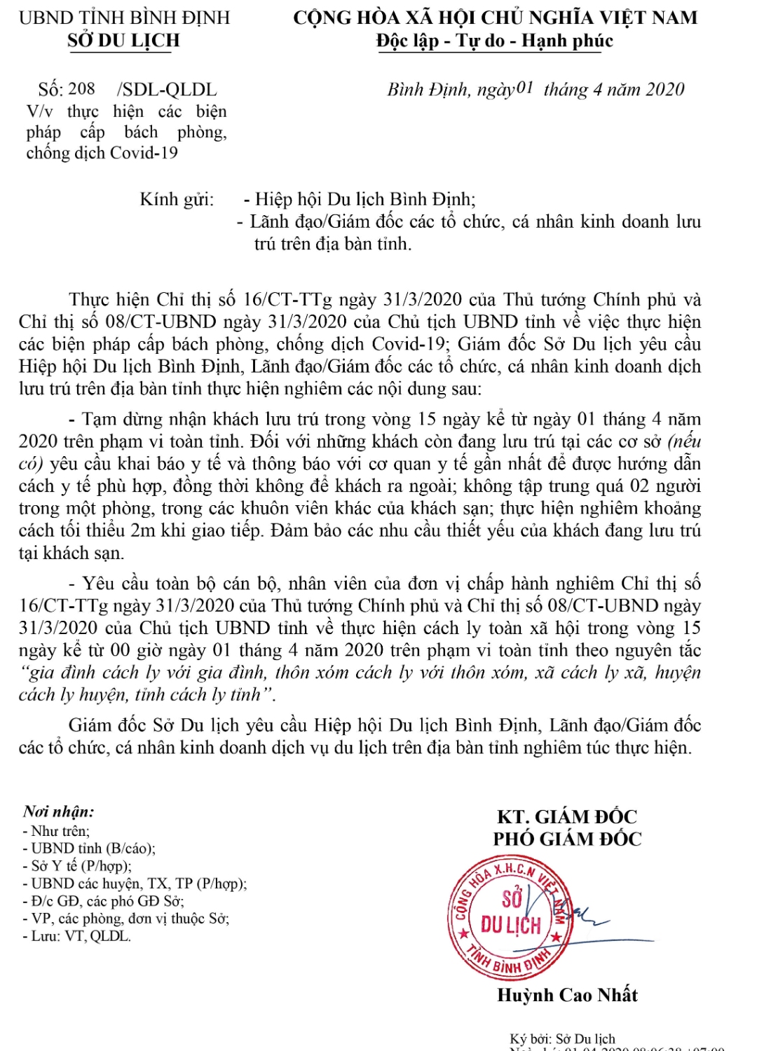 CONG VAN THUC HIEN CHI THI 08 CUA UBND TINH SDL 1