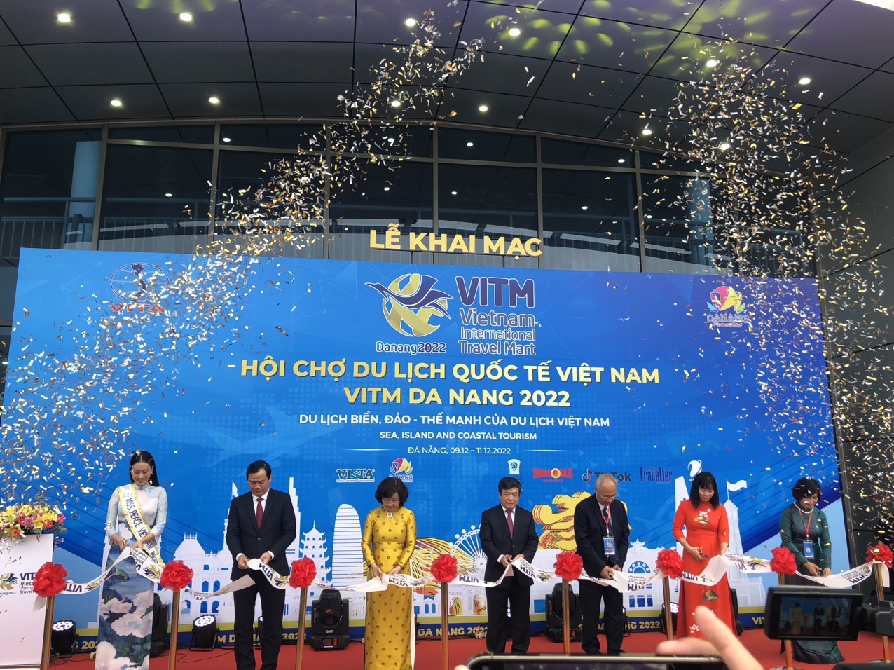 Lễ khai mạc VITM Danang 2022; Ảnh: Thùy Huynh -TTTTXTDL